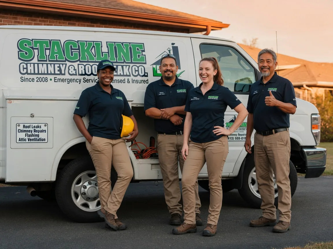 Chimney flashing repair company in Bremen, OH